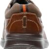 Clarks Oxford Uomo Pelle Stringate Scarpe Basse Tobacco-5
