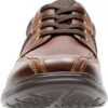 Clarks Oxford Uomo Pelle Stringate Scarpe Basse Tobacco-3