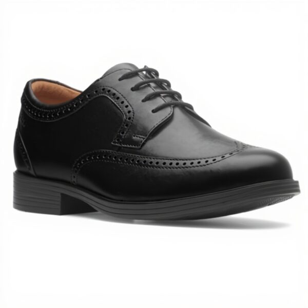 Clarks Ala di Whiddon Oxford Uomo Pelle Morbida Comoda