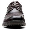 Clarks Ala di Whiddon Oxford Uomo Pelle Morbida Comoda
