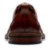Scarpe stringate uomo Clarks Aldwin Lace pelle marrone