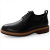 Clarks Aldwin Lace Scarpe Uomo Pelle Nera Stringate Basse