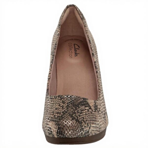 Clarks Ambyr Joy Scarpe Décolleté Donna Nero Pelle Tacco