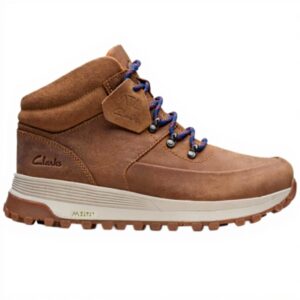 Clarks ATL Trek Mid Stivali Escursionismo Uomo Pelle Marrone