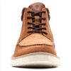 Clarks Barnes Mid Stivali Uomo Suede Comodità Cushion Plus