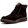 Stivali Uomo Clarks Barnes Mid Camoscio Comfort Tecnologia