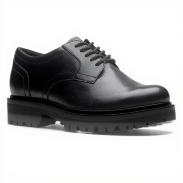 Scarpe stringate uomo Clarks Berwick pelle nera comfort