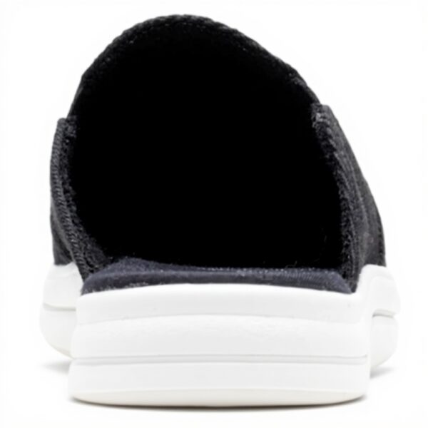 Clarks Breeze Shore Ciabatte Donna Tela Nera Comfort