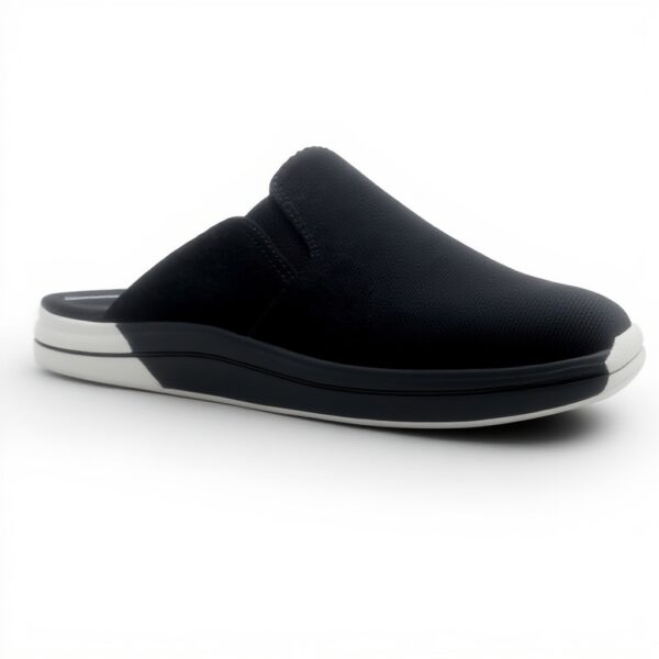 Clarks Breeze Shore Ciabatte Donna Tela Nera Comfort