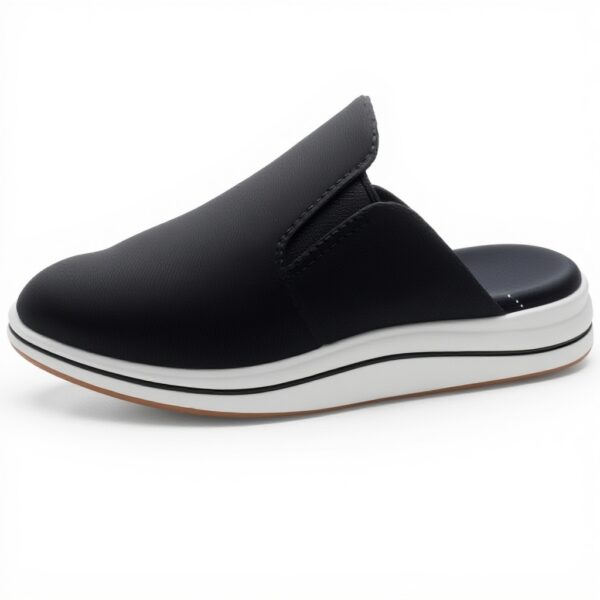 Clarks Breeze Shore Ciabatte Donna Tela Nera Comfort