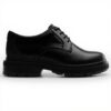 Scarpe stringate uomo Clarks Burchill Derby pelle nera