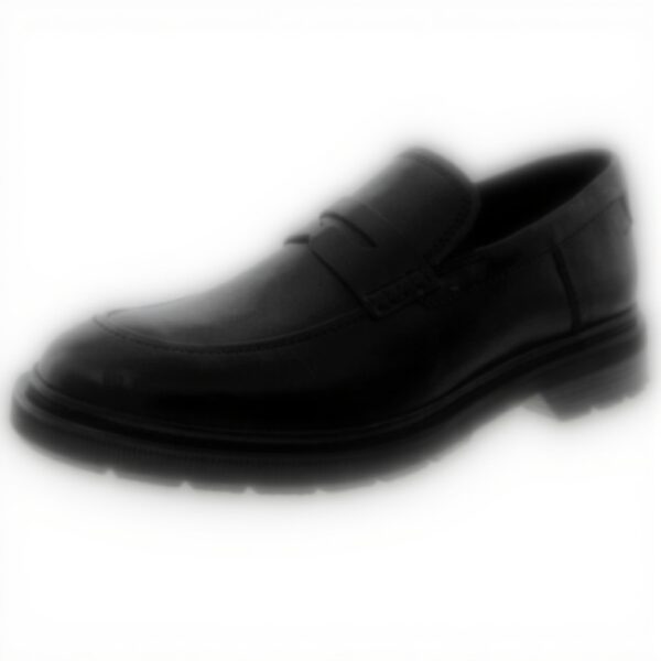 Clarks Burchill Penny Mocassino Uomo Pelle Nera 41 EU