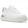 Clarks Courtlite Run Sneaker Uomo Nabuk Bianco Comfort