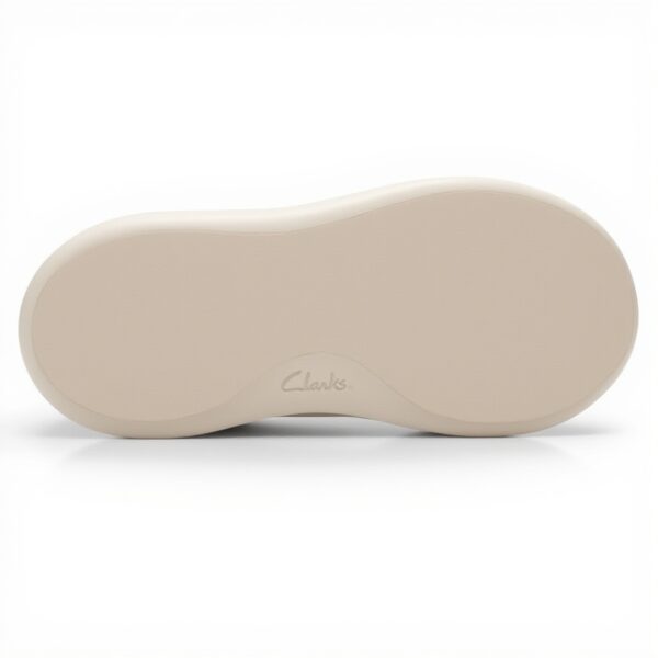 Clarks Courtlite Run Sneaker Uomo Nabuk Bianco Comfort