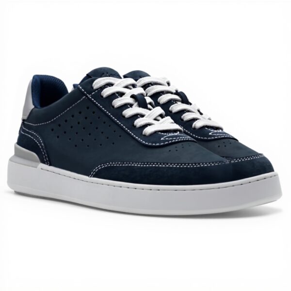 Clarks Courtlite Run Sneaker Uomo Nabuk Comfort Tecnologia