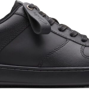 Clarks Courtlite Tie Sneaker Uomo Cuoio Nero Comfort-0