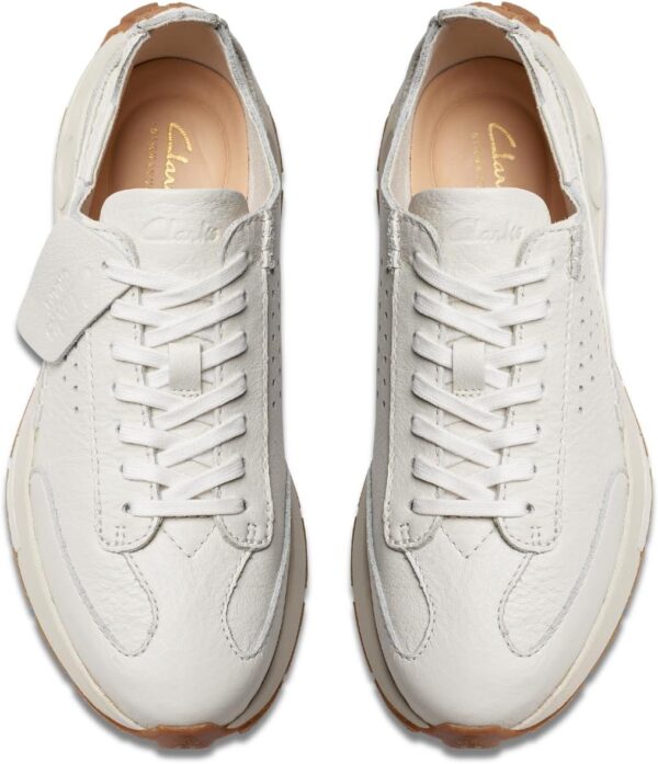 Clarks Craft Speed Scarpe Donna Sneakers Off White Lea-5