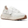 Clarks Craft Speed Scarpe Donna Sneakers Off White Lea