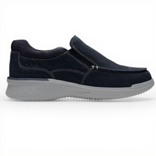 Clarks Donaway Free Mocassino Uomo Blu Navy Waxy Ii