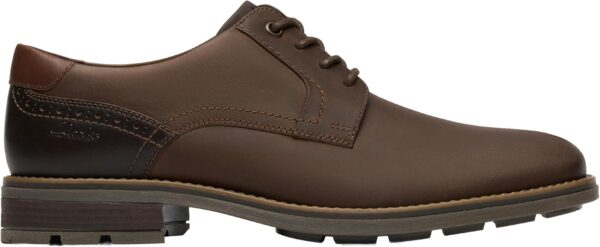 Scarpe stringate uomo Clarks Emmet Plain pelle cera d'api-0