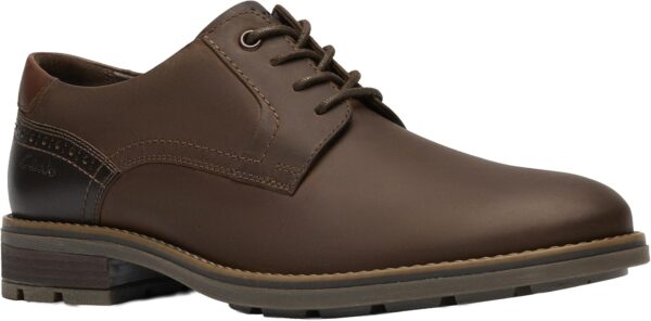 Scarpe stringate uomo Clarks Emmet Plain pelle cera d'api-3