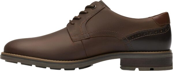Scarpe stringate uomo Clarks Emmet Plain pelle cera d'api-1