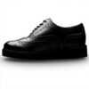 Clarks Oxford Donna Pelle Nera Glicklybrogue2 Scarpe Basse