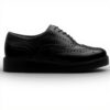 Clarks Oxford Donna Pelle Nera Glicklybrogue2 Scarpe Basse