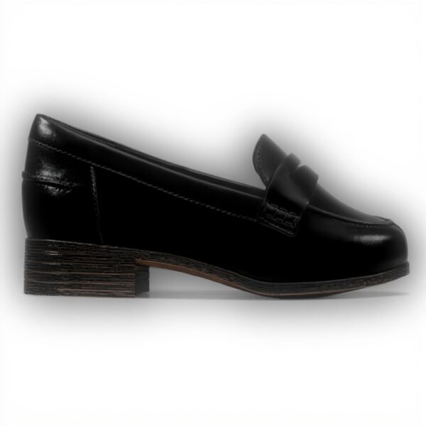 Clarks Hamble Loafer Mocassini Donna Nero Pelle Morbide