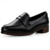 Clarks Hamble Loafer Mocassini Donna Nero Pelle Morbide