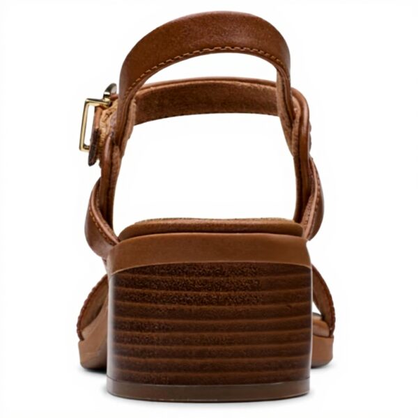 Clarks Jaylan Ray Sandali Donna Pelle Marroncino Chiaro