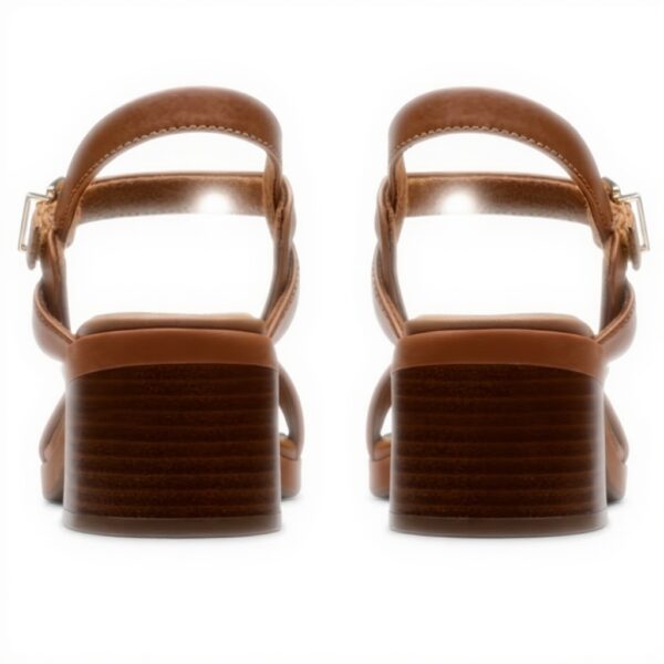 Clarks Jaylan Ray Sandali Donna Pelle Naturale Tacco Medio