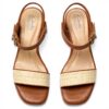 Clarks Jaylan Ray Sandali Donna Pelle Naturale Tacco Medio