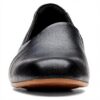 Clarks Juliet Palm Mocassino Donna Nero Pelle Larga