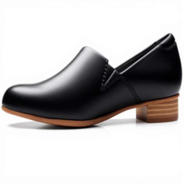 Clarks Juliet Palm Mocassino Donna Cuoio Nero Scarpe Basse