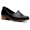Clarks Juliet Palm Mocassino Donna Nero Pelle Larga