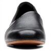 Clarks Juliet Palm Mocassino Donna Cuoio Nero Scarpe Basse