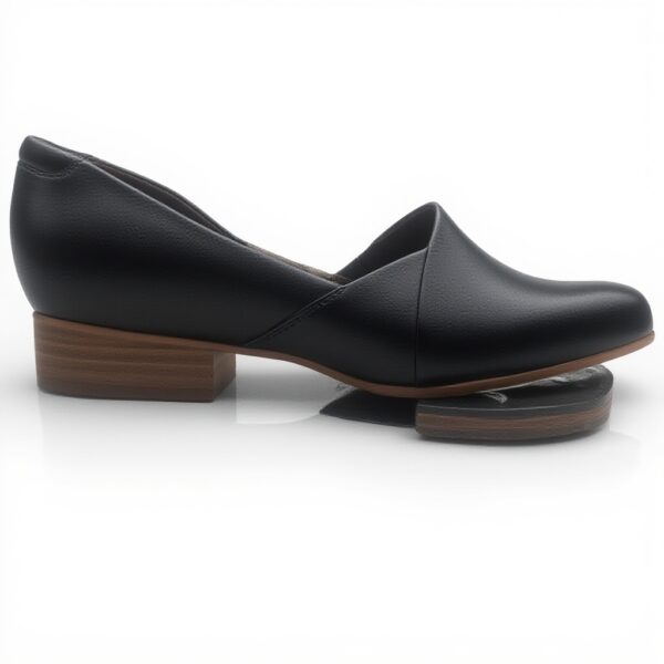 Clarks Juliet Palm Mocassino Donna Nero Pelle Larga