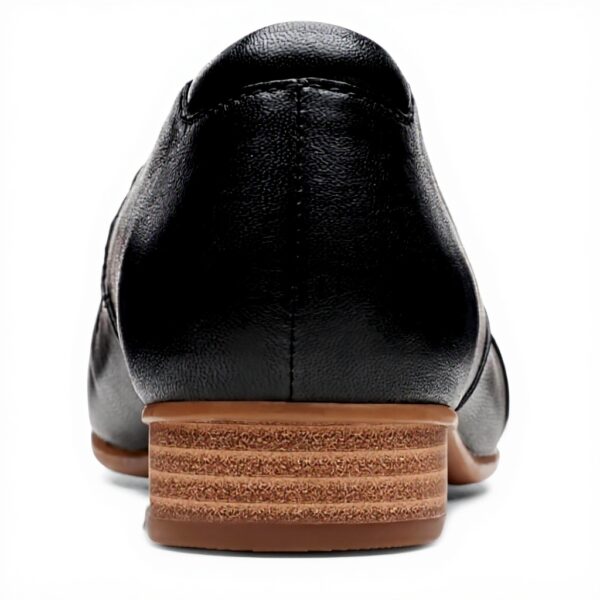 Clarks Juliet Palm Mocassino Donna Cuoio Nero Scarpe Basse