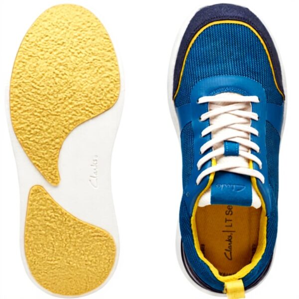 Clarks Lt Lace Scarpe da ginnastica Uomo comodità morbidezza