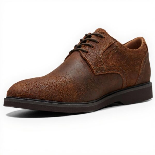 Clarks Malwood Lace Oxford Uomo Pelle Scamosciata Comfort