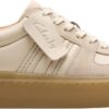 Clarks Mayhill Lace Sneaker Donna Sand Combi Lea Casual-0