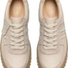 Clarks Mayhill Lace Sneaker Donna Sand Combi Lea Casual-5