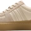 Clarks Mayhill Lace Sneaker Donna Sand Combi Lea Casual-1