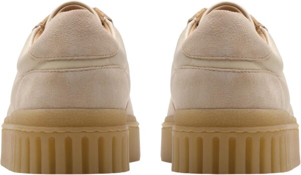 Clarks Mayhill Lace Sneaker Donna Sand Combi Lea Casual-4