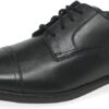 Scarpe Oxford Clarks Uomo Pelle Nera Comode Leggere-0