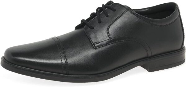 Scarpe Oxford Clarks Uomo Pelle Nera Comode Leggere-0