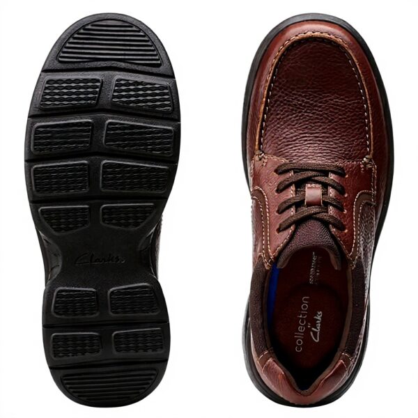 Scarpe stringate basse Clarks Bradley Vibe Uomo pelle