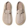 Clarks Solsbury Mule Sandali Uomo Pelle Suede Comodi