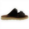 Clarks Solsbury Sandali Uomo Ciabatta Pelle Beeswax Black